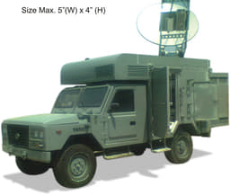 Tata LSV – QDMCT (Quick Deployment Mobile Communication Terminal): This is a shelter- based, self-contained vehicle-mounted communication system that provides wide area IP network. It offers reliable and secured IP connectivity for data, voice and video, between various nodes. 
